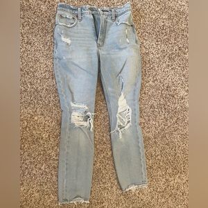 Abercrombie & Fitch Skinny high rise pants size 25/0